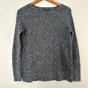 American Eagle Outfitters Marled Grey Crew Neck Sweater Medium